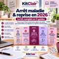 Arrêt maladie & reprise en 2026