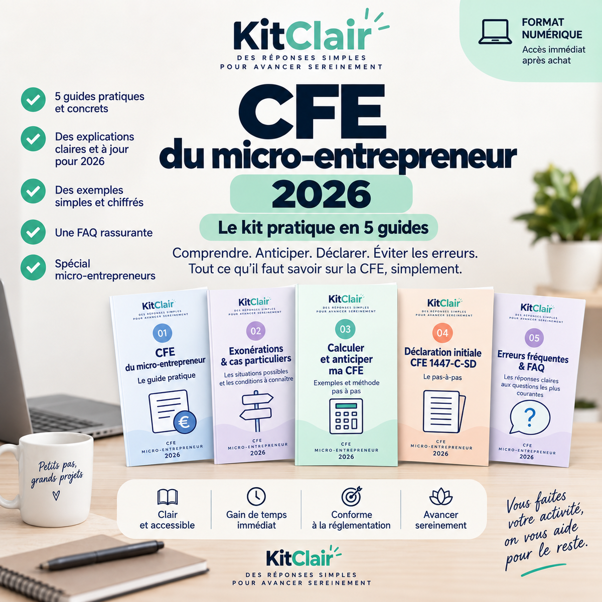 CFE du micro-entrepreneur 2026 : le kit pratique pour comprendre et anticiper sa CFE