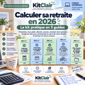 Calculer sa retraite en 2026 : trimestres, taux plein, décote & surcote — le kit pratique