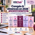 Congés & absences en 2026