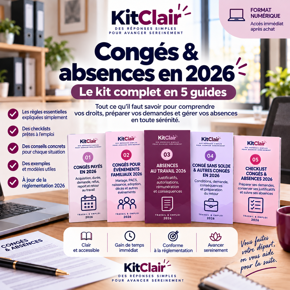 Congés & absences en 2026
