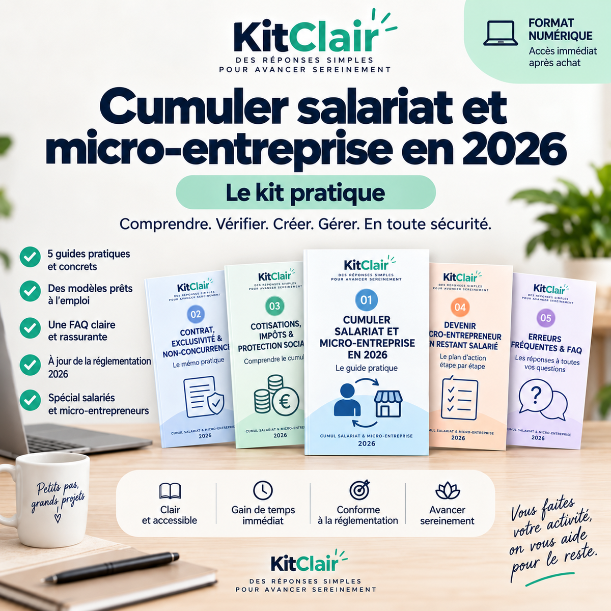 Cumuler salariat et micro-entreprise en 2026 : le kit pratique