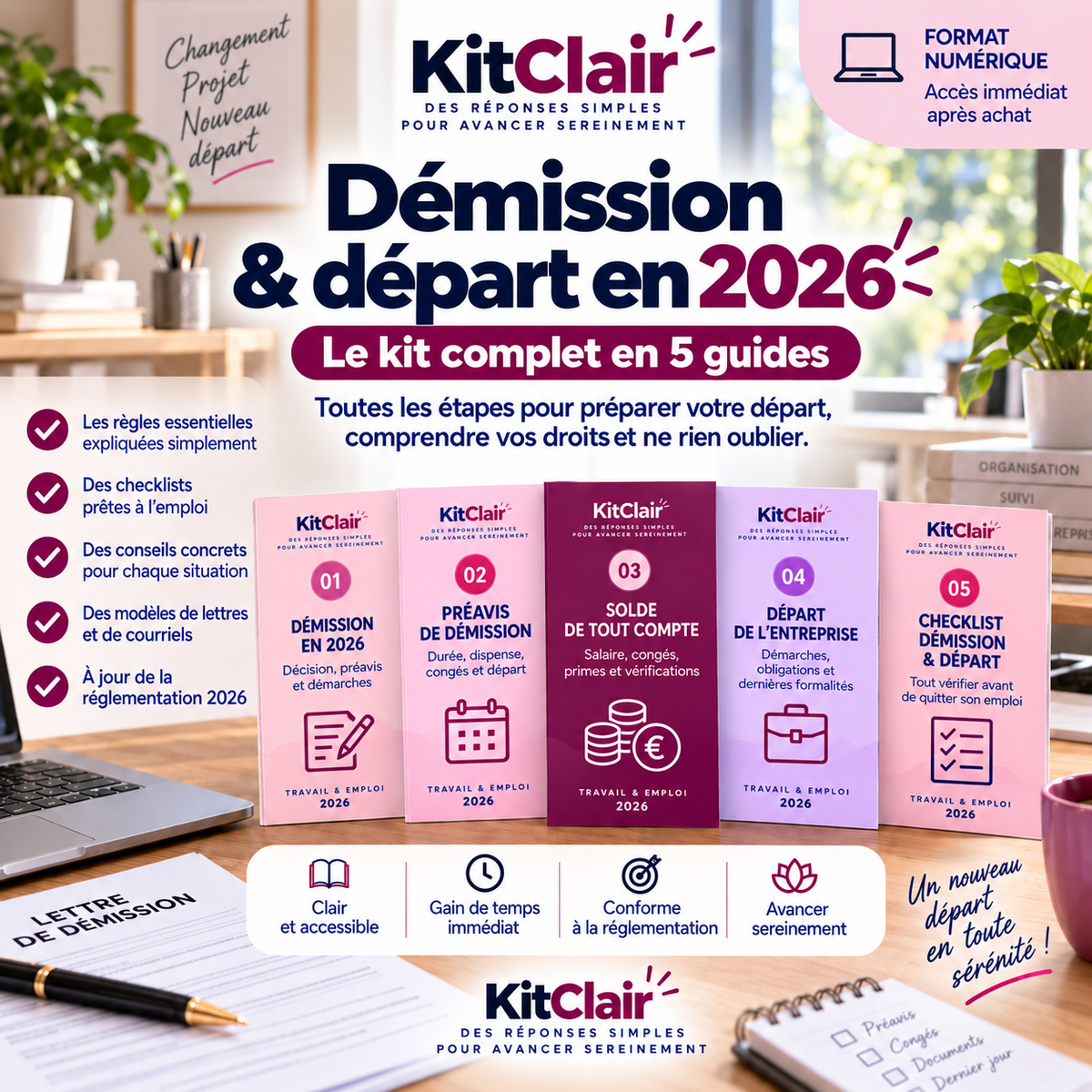 Démission & départ en 2026