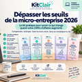 Dépasser les seuils de la micro-entreprise 2026 : le kit pratique du micro-entrepreneur