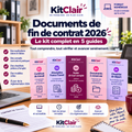 Documents de fin de contrat 2026 : Le kit complet en 5 guides