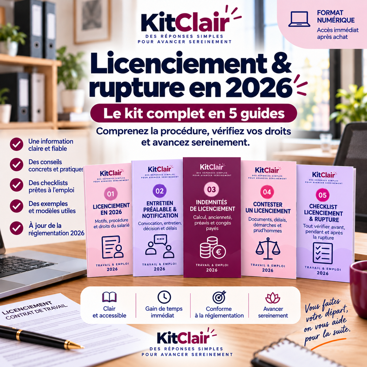 Licenciement & rupture en 2026