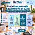Pack Banque, crédit & paiements en 2026