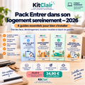 Pack Entrer dans son logement sereinement — 2026