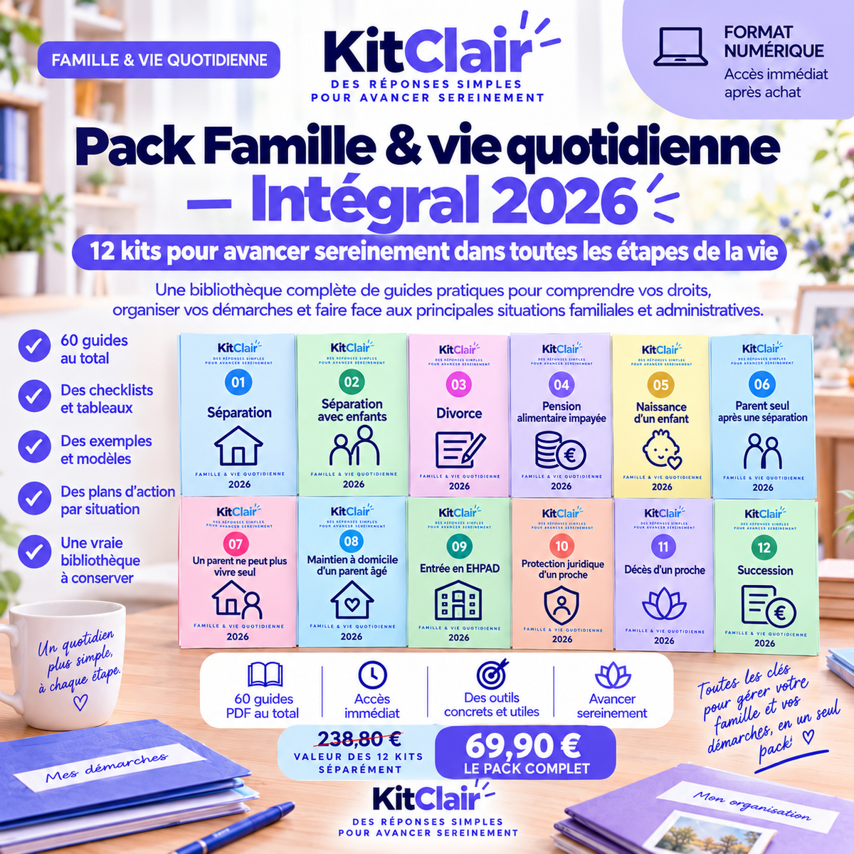 Pack Famille & vie quotidienne — Intégral 2026