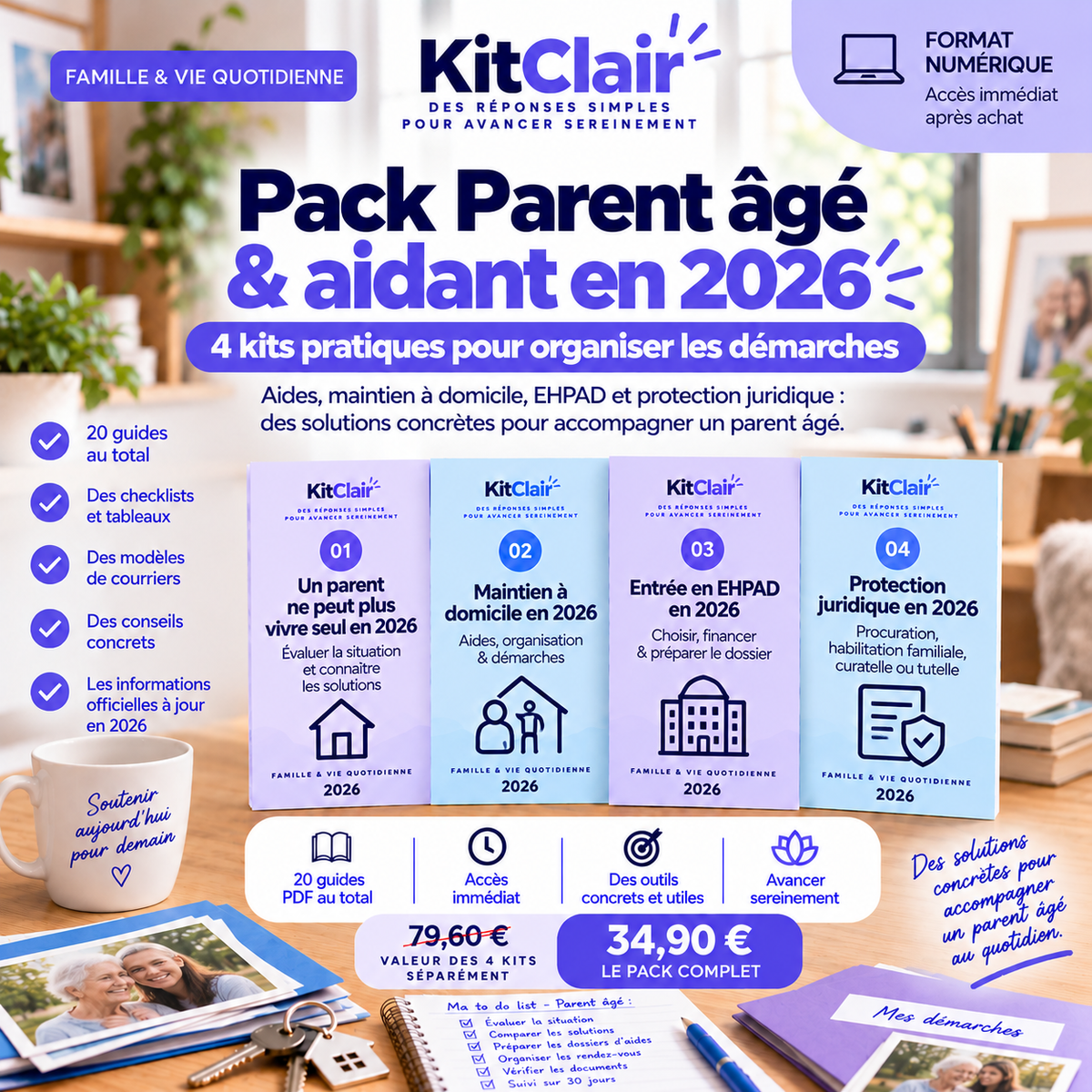Pack Parent âgé & aidant en 2026