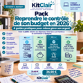 Pack Reprendre le contrôle de son budget en 2026