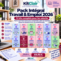 Pack Intégral Travail & Emploi 2026
