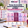 Temps de travail & heures supplémentaires 2026